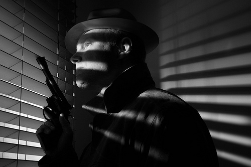 film noir lighting