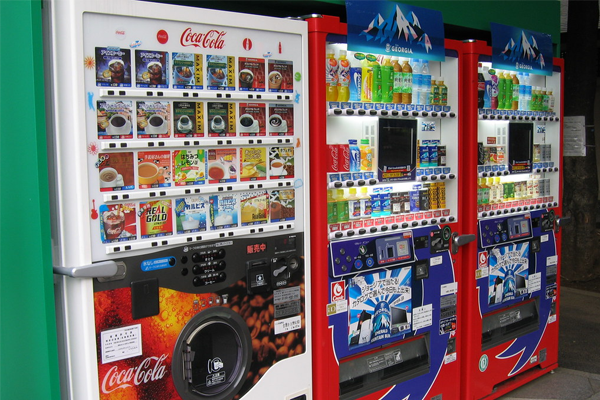 solving Boolean logic with vending machines
